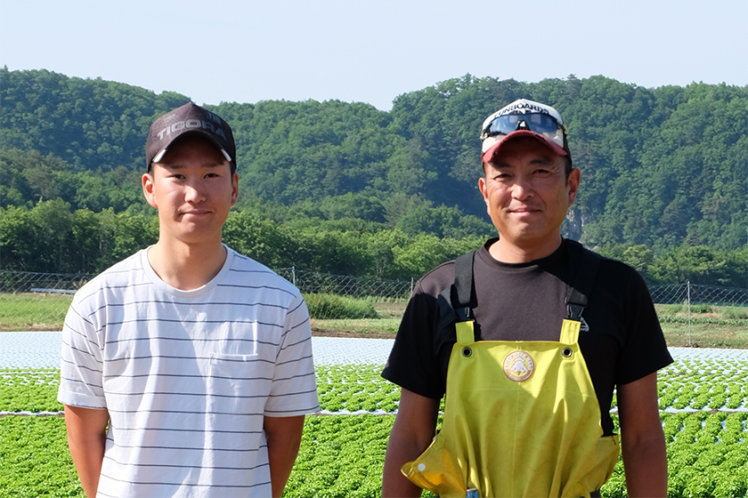 山梨県　浅川 孝さん 親子