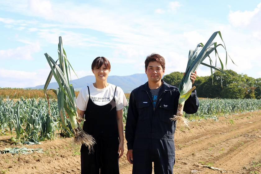 ポワロ葱・色付き根菜(北海道)