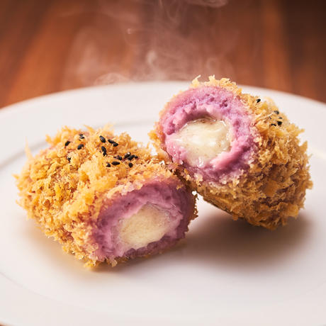 紫芋のハニーバターコロッケ