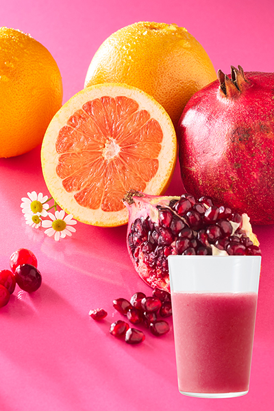 グレープフルーツ&ざくろ