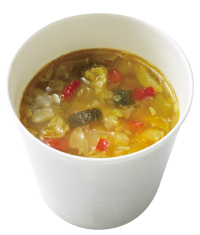 旨みじんわり シンプルな野菜のスープ