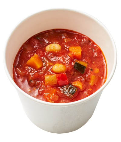 トマトがおいしい具だくさんスープ